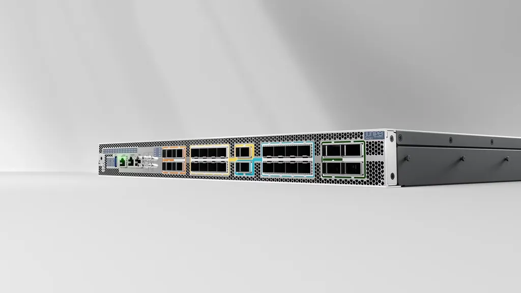 HPE Aruba CX network switch front view